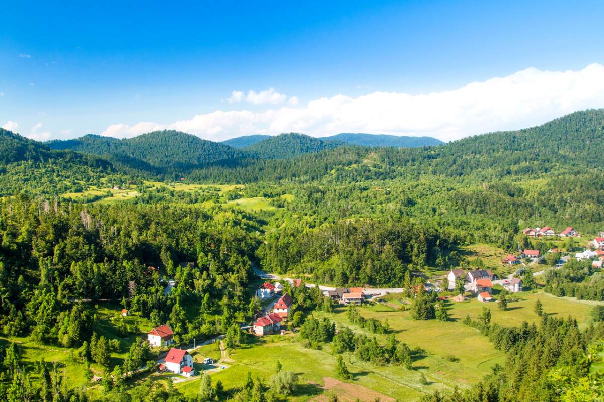 Village Lokve in Gorski kotar